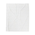 Cozy Velveteen Plush Blanket - Soft Checkered Design for Comfort & Style