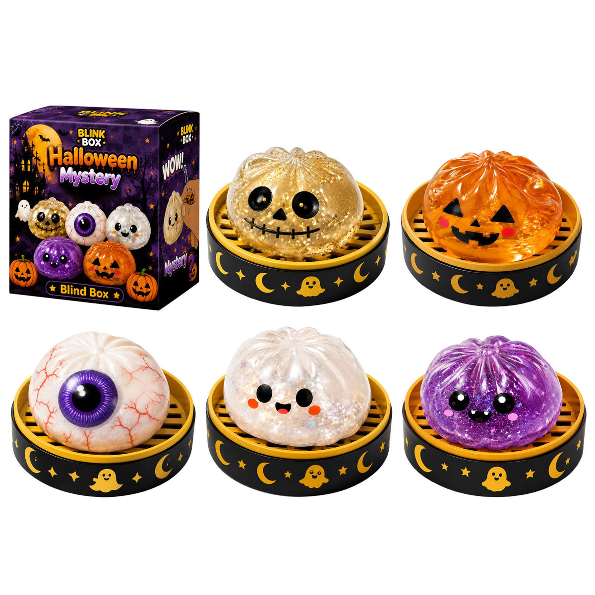 Halloween Squishy - Dumpling Gift Box