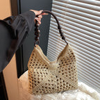 Straw Woven Tote Shoulder Bag