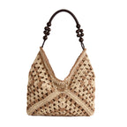 Straw Woven Tote Shoulder Bag